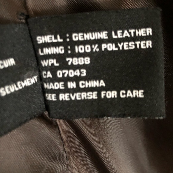 Anne Klein Leather Jacket - Picture 4 of 4